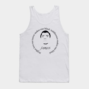 James Baldwin Quote Tank Top